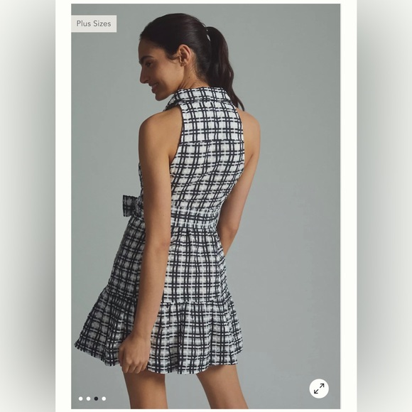 NWT Maeve plaid shirt dress Anthropologie - Picture 2 of 3